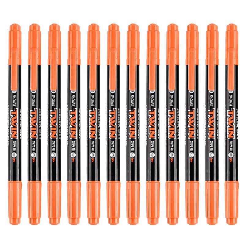 BAOKE MP-492 dual-head highlighter with 6 colors Application Scenario
