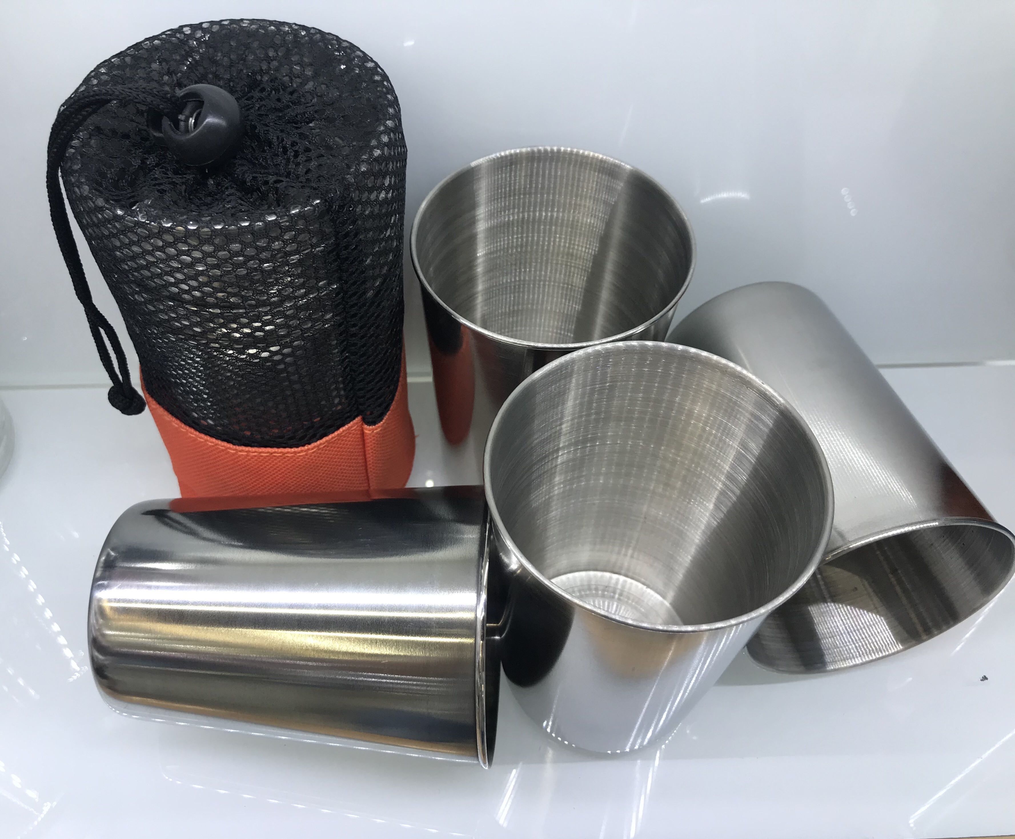 Outdoor beer mugs, 320ML: 4 cups per set details Picture