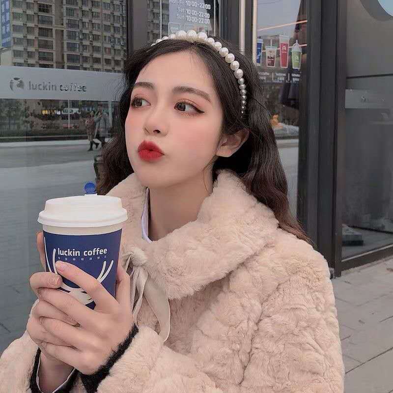 Pearl hair hoop restoring ancient ways forest department super fairy maiden head hoop joker go out to press hair card fair maiden temperament hair belt South Korea is acted the role of thumbnail