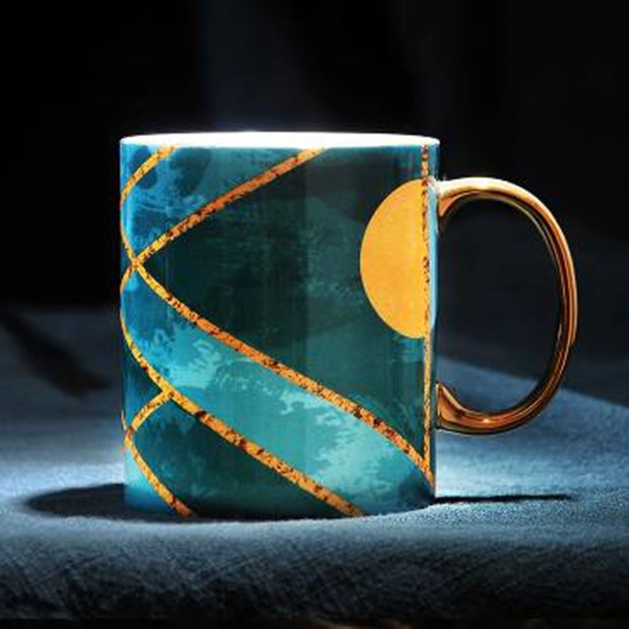 Yiwu Selection C cup peacock Green night /65601 full figure