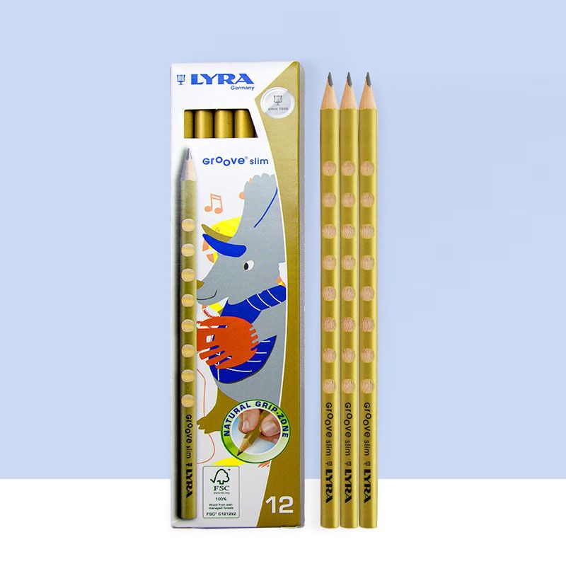 German LYRA Artistic HB Hole Lead (Gold) L1760004 colored pen barrel details Picture