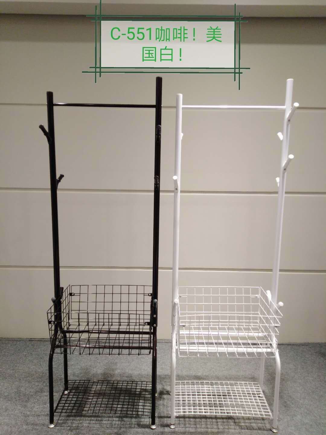 Coat hanger falls to the floor bedroom tie hat rack double pole web celebrity rack door shoe rack hanging clothes rack as a whole
