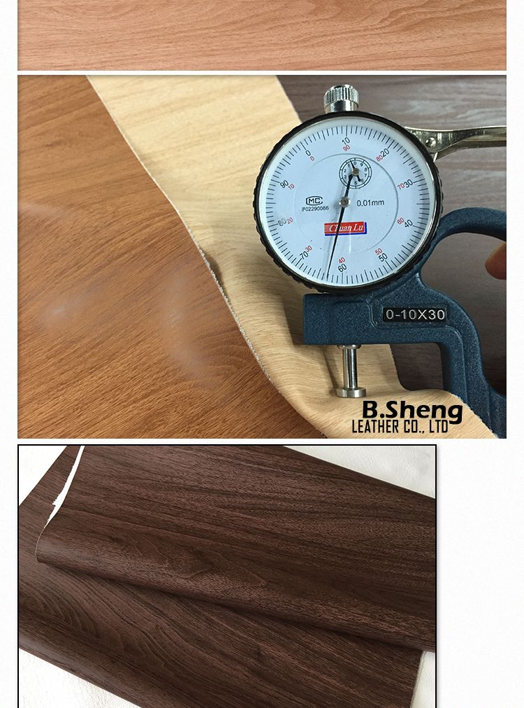 半pu木纹皮革面料人造皮料工程背景墙软包硬包家具移门眼镜盒材料详情图6
