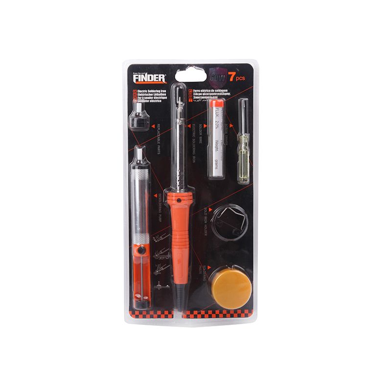 Finder 7PC 60W Electric Soldering Iron Set