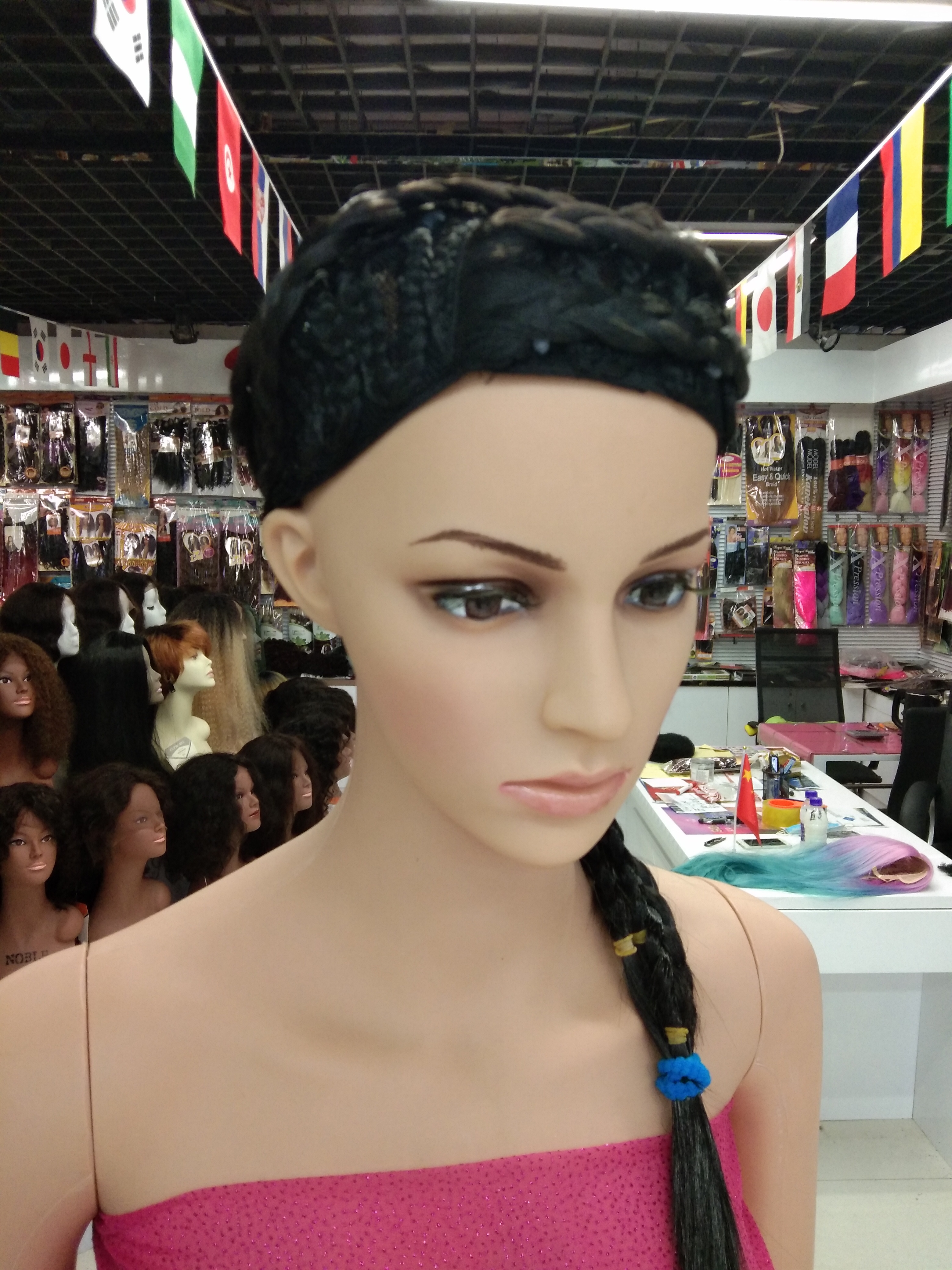 Braided wig undefined
