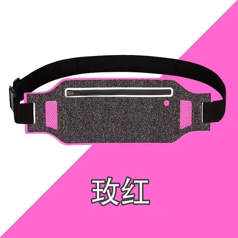 运动腰包  万能超薄运动腰包 手机收纳包 莱卡防水腰包详情图6