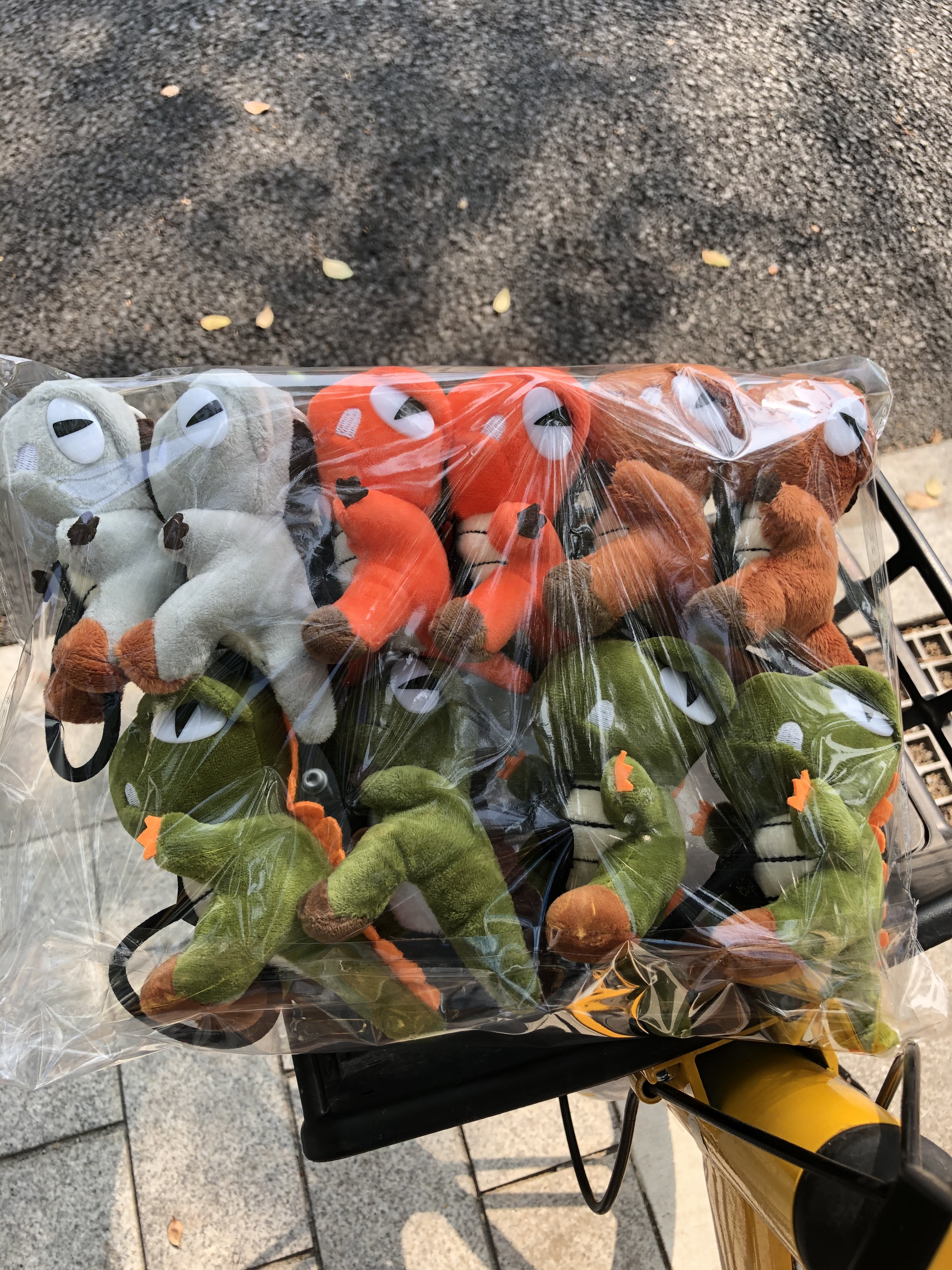 恐龙头扣 恐龙卡通毛绒头扣发箍头箍头饰饰品配饰恐龙挂件皮圈头扣玩具头扣儿童细节图