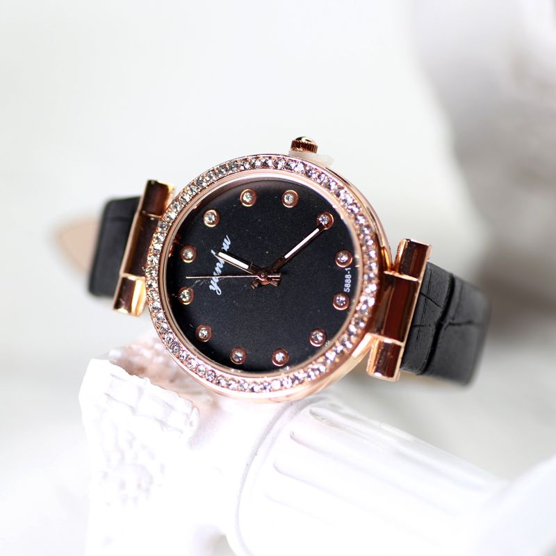 【 Xinle Watch Industry 】 Luxury women's watch straps, Diamond English watches, direct sales from the manufacturer of best-selling European and American watches detail image 2