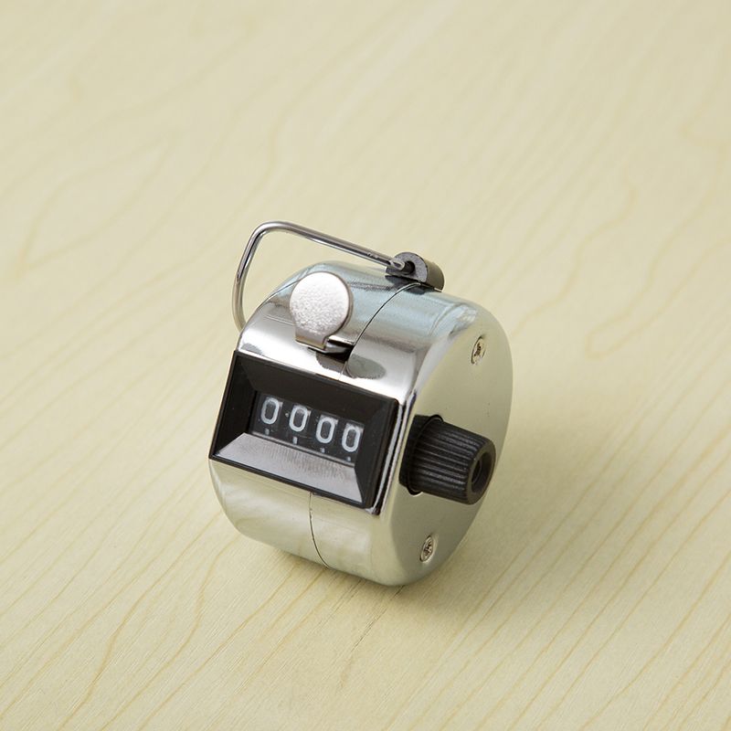 Metal handheld manual counter detail image 3
