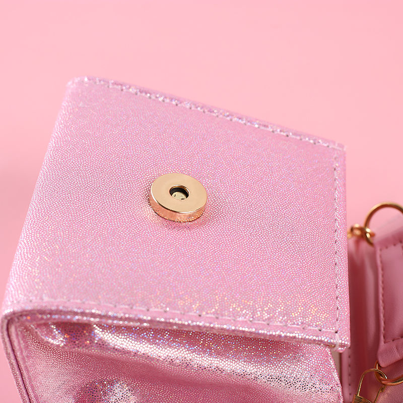 Small Fragrance Children's Silk With Bow 5 Pearl Hand-Held Diagonal Span Fashion Trend Bag 816 undefined