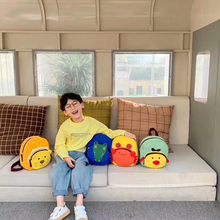 Cartoon animal backpack for children