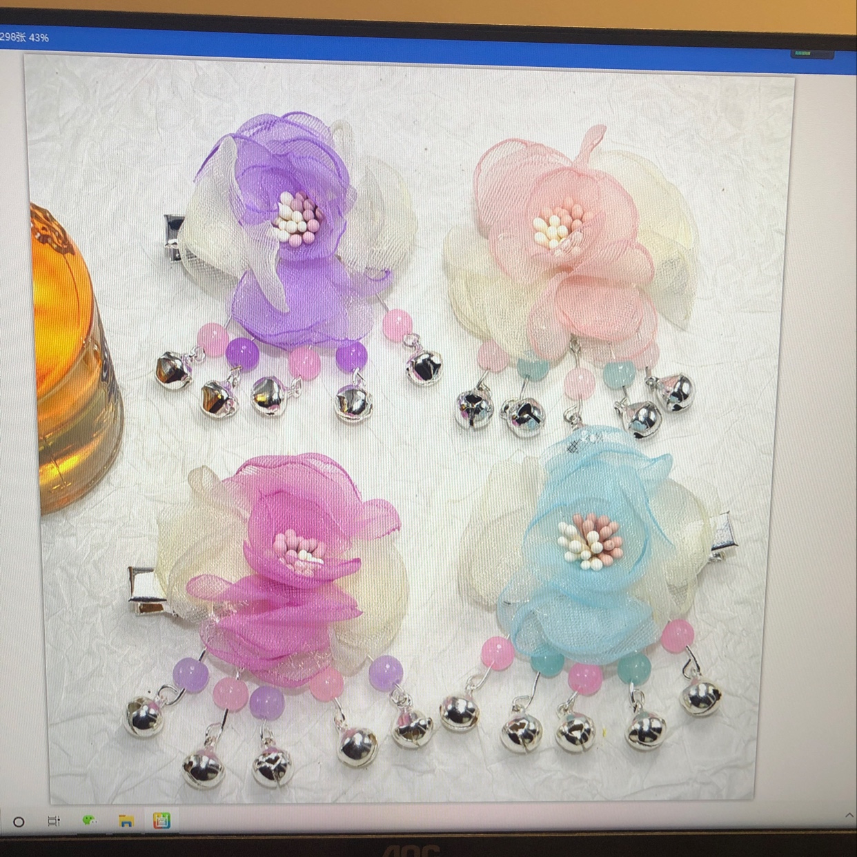 Green Magic Antique Jewelry Children's Series Flower Bells