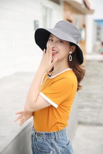 Reversible fisherman's hat