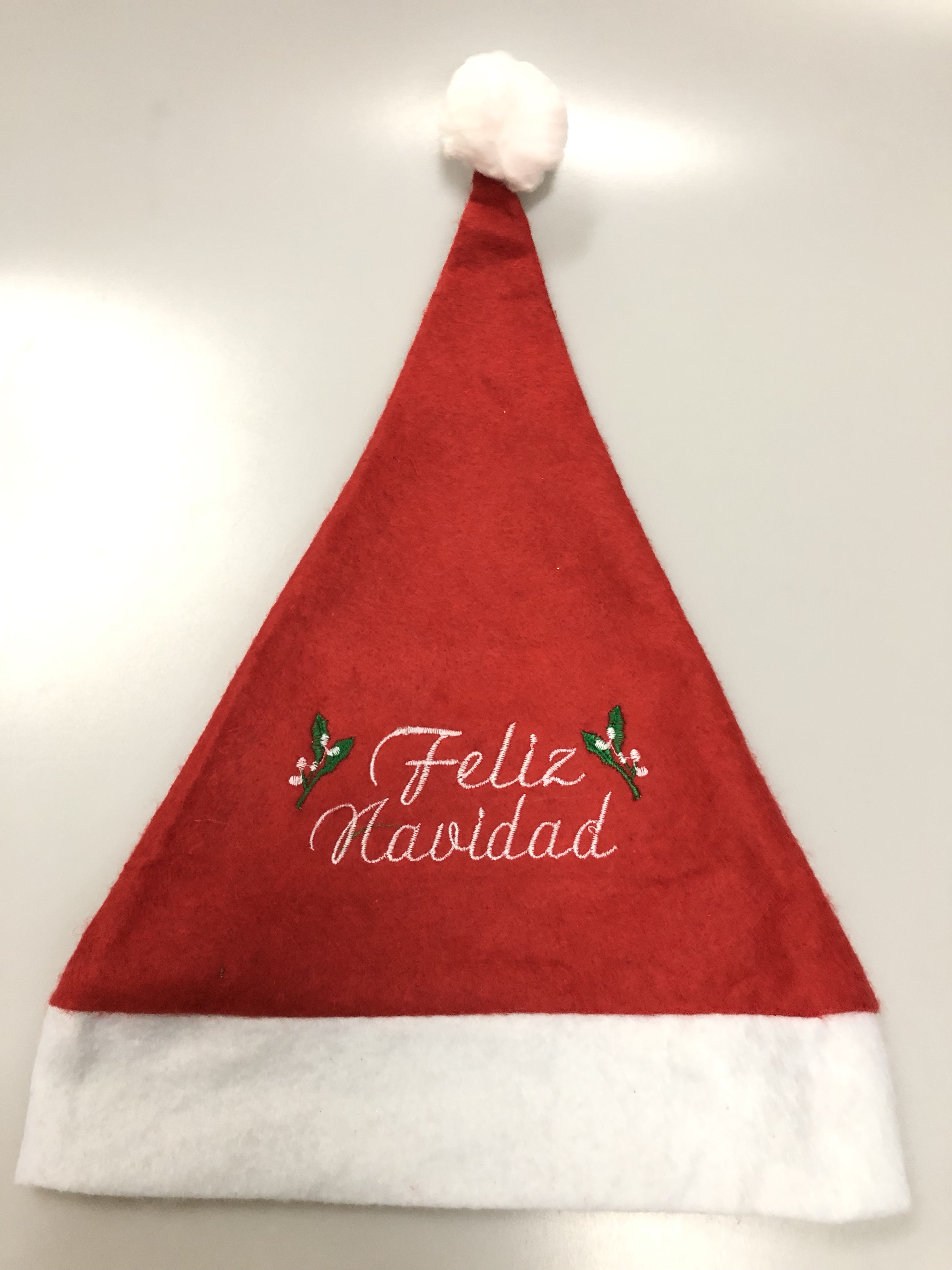 Embroidered Christmas hat, Western-style Christmas hat Specification image