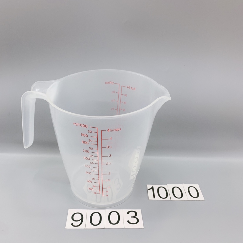 9003 cups of 1000 ml
