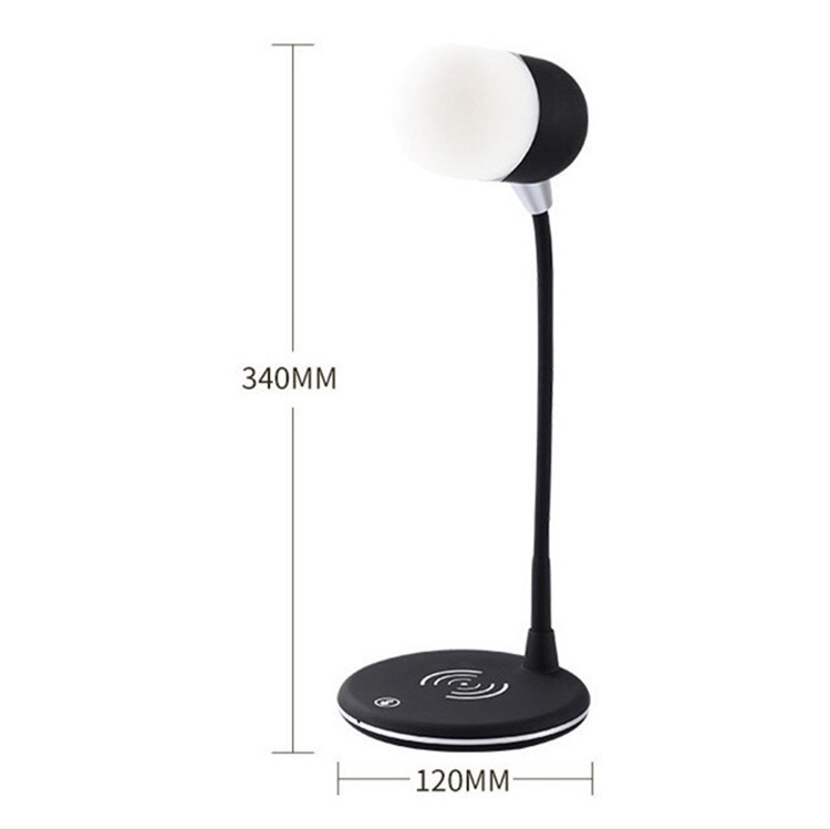 Wireless charging audio desk lamp Specification image