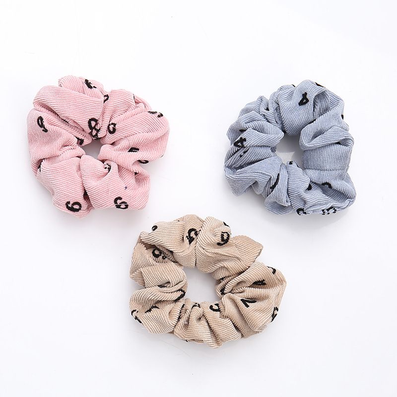New minimalist fabric digital headband, student hair tie, ponytail hair band, and women's elastic elastic band hair accessory detail image 5