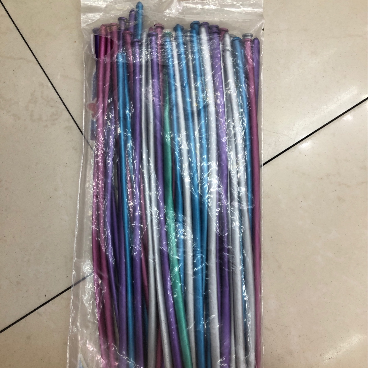 100个金属长条金属乳胶气球派对用品批发