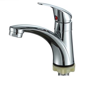 Faucet, bathroom, kitchen, washbasin, washbasin, cold and hot water, single-hole countertop, washbasin, faucet, household, splash-proof