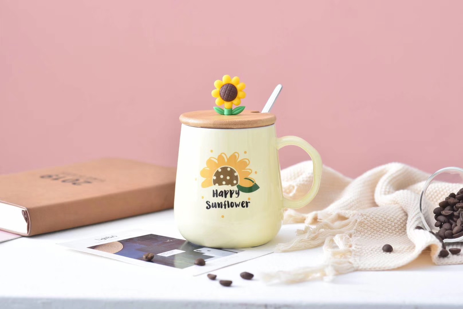 Sunflower ceramic cup Application Scenario