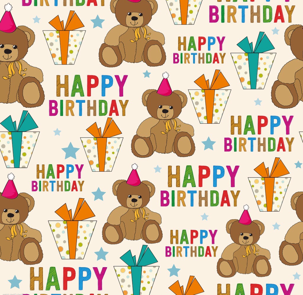 生日礼品包装纸儿童节日卡通ins礼物DIY手工包装纸