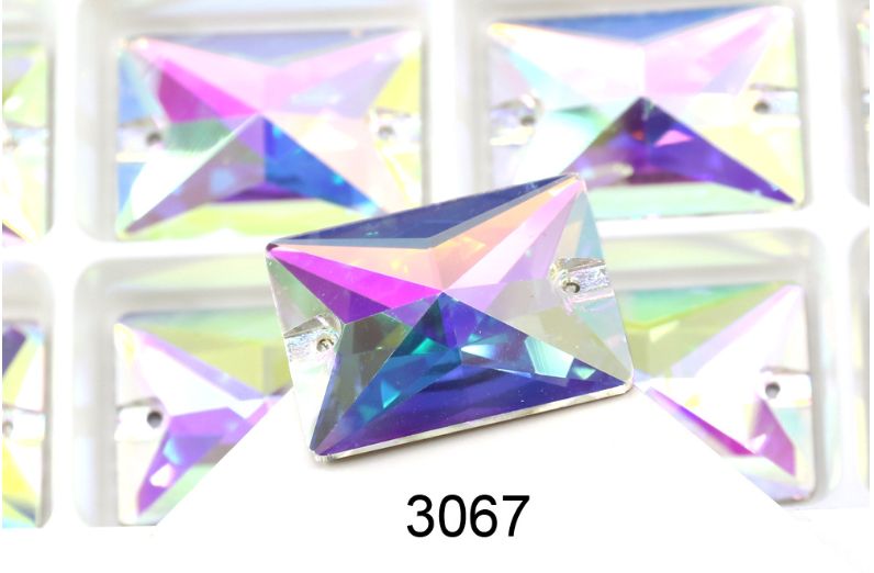 东洲水晶/手缝石/长方手缝石产品图