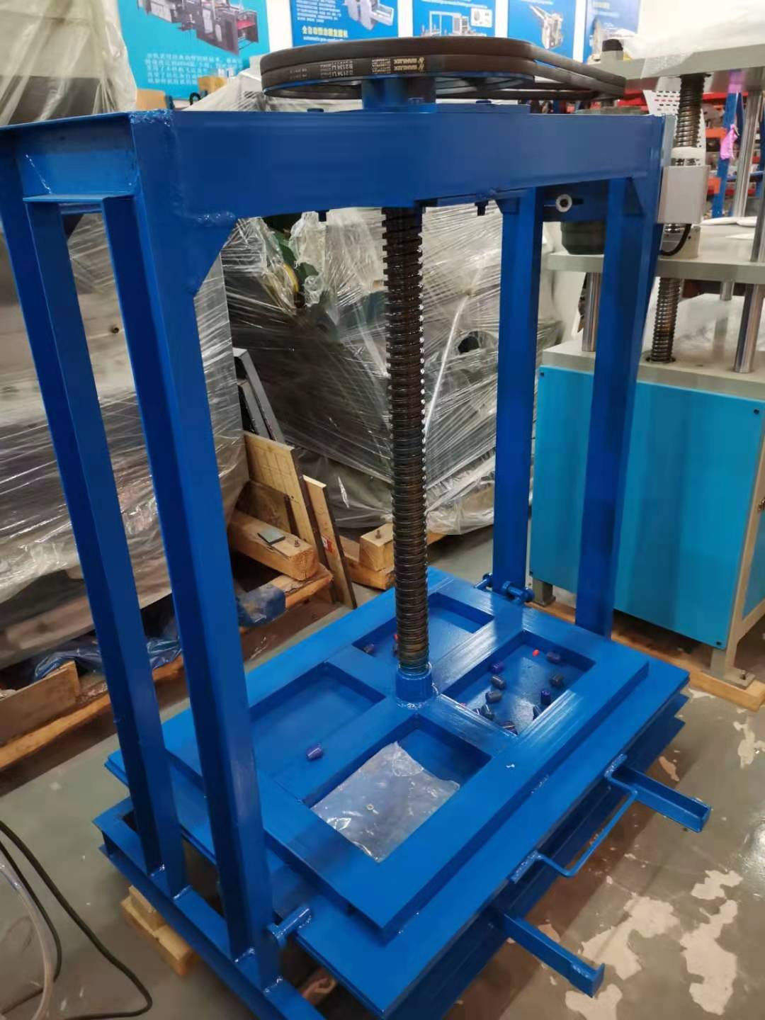 Electric simple flattening machine for printing machinery details Picture