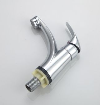 水龙头卫生间厨房洗手盆洗脸盆冷热水单孔台盆面盆龙头家用防溅产品图