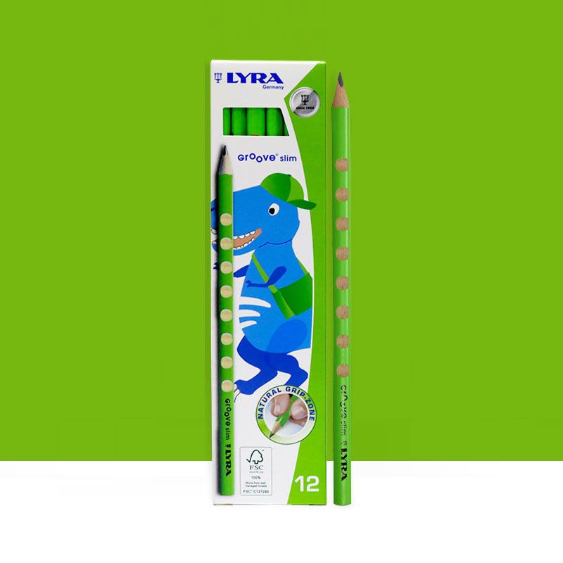 German LYRA Artistic HB Hole Lead (Fluorescent Green) L1760001 colored pen barrel details Picture