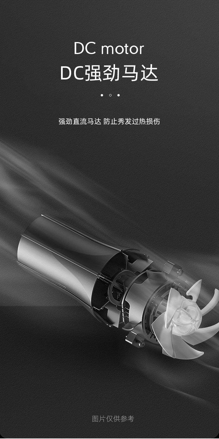 DSP丹松 家用吹风机大功率专业负离子护发低噪静音冷热恒温吹风筒详情图5