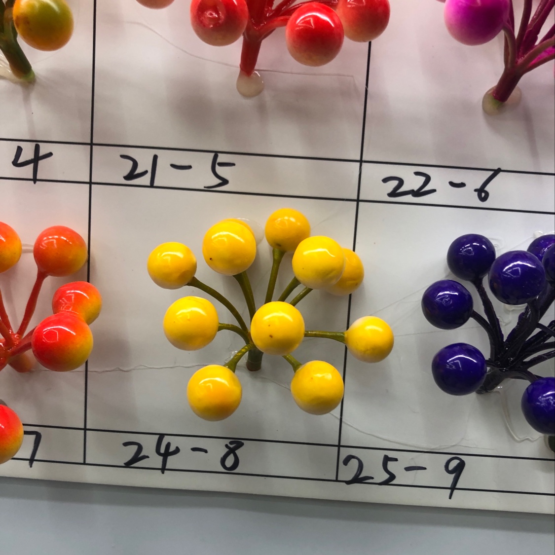 11 round fruits Specification image