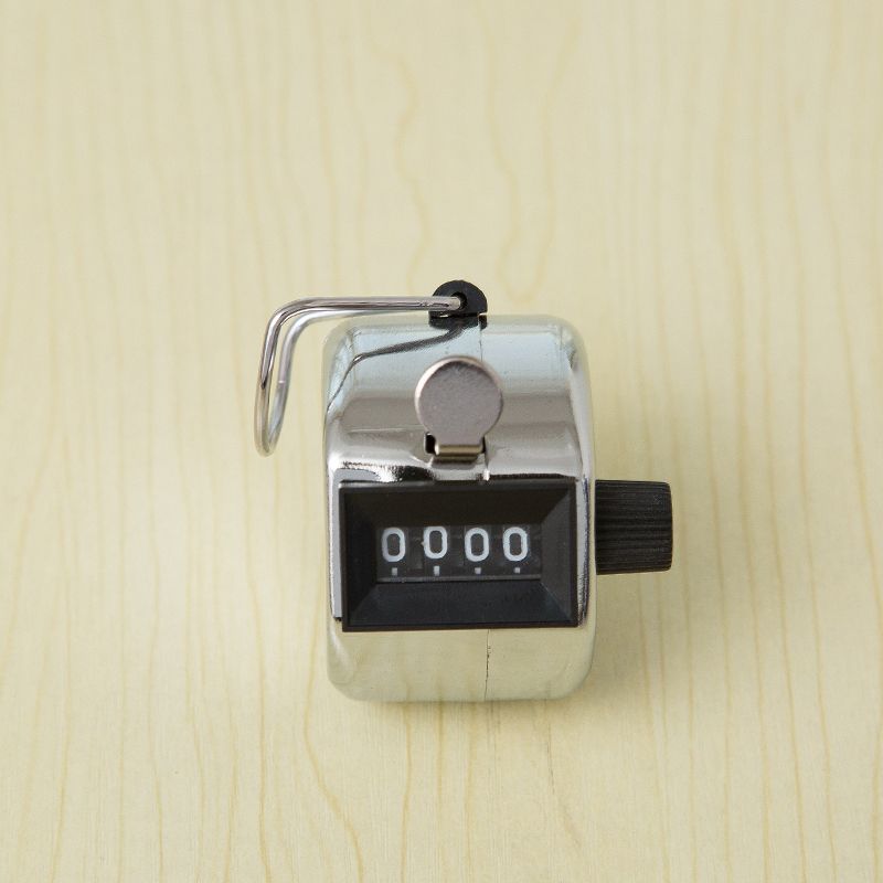 Metal handheld manual counter detail image 1