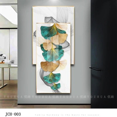 Excellent Painting Brand Modern Light Luxury Style Double Porch Painting