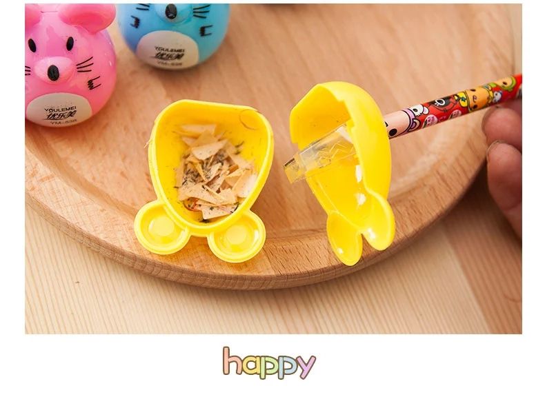 厂家直销韩国可爱卷笔刀 小老鼠造型学生削笔刀削笔器详情图9