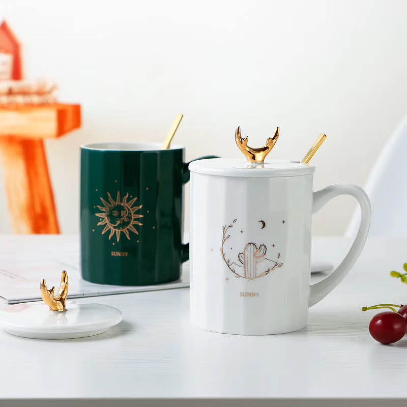 Innovative Nordic-style ceramic cup details Picture