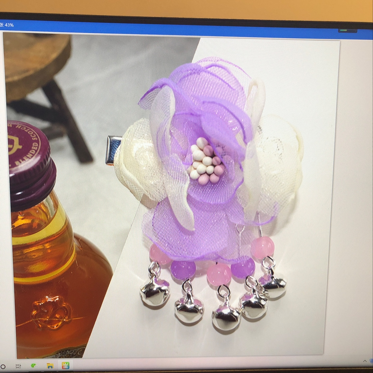 Green Magic Antique Jewelry Children's Series Flower Bells Specification drawing