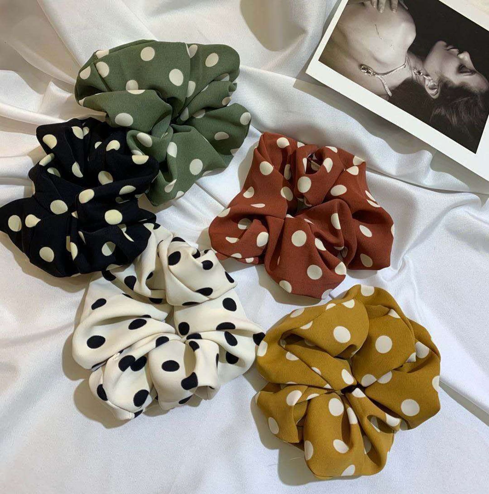Yiwu Selection wave point hair ring F5#/103300