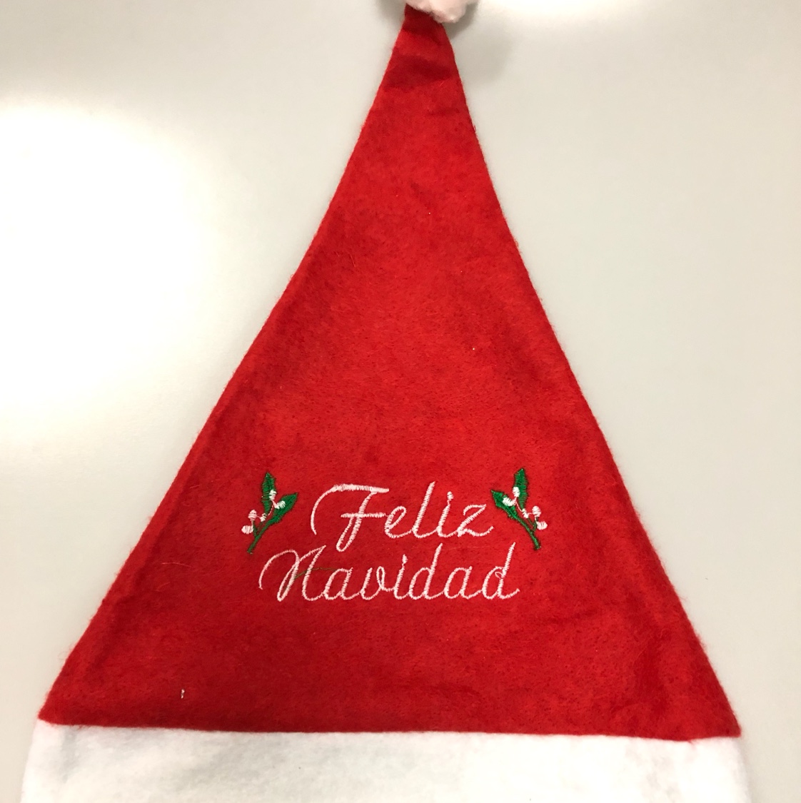 Embroidered Christmas hat, Western-style Christmas hat