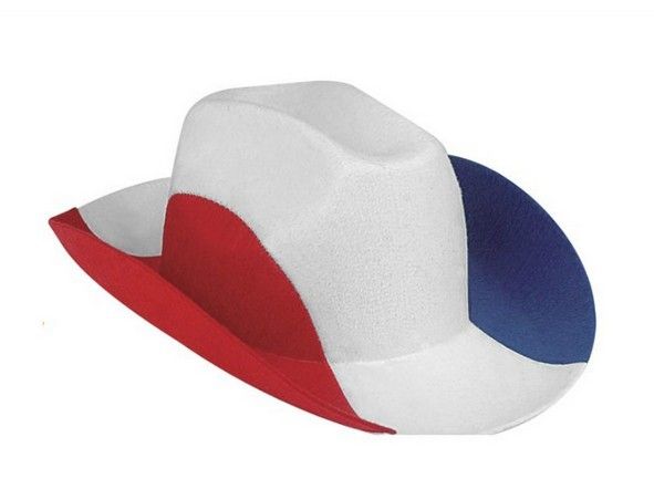 Three-color non-woven fabric World Cup fan hats pic 2