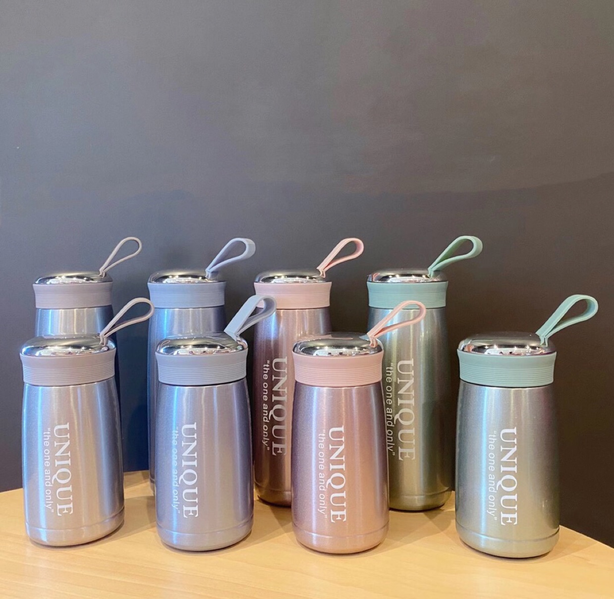 Portable fashionable insulated cup