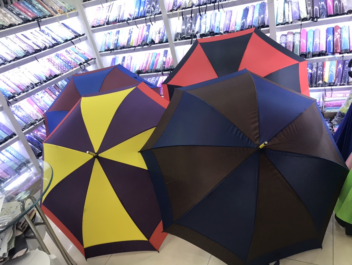 Watermelon umbrella with 70 cm fiber edge thumbnail