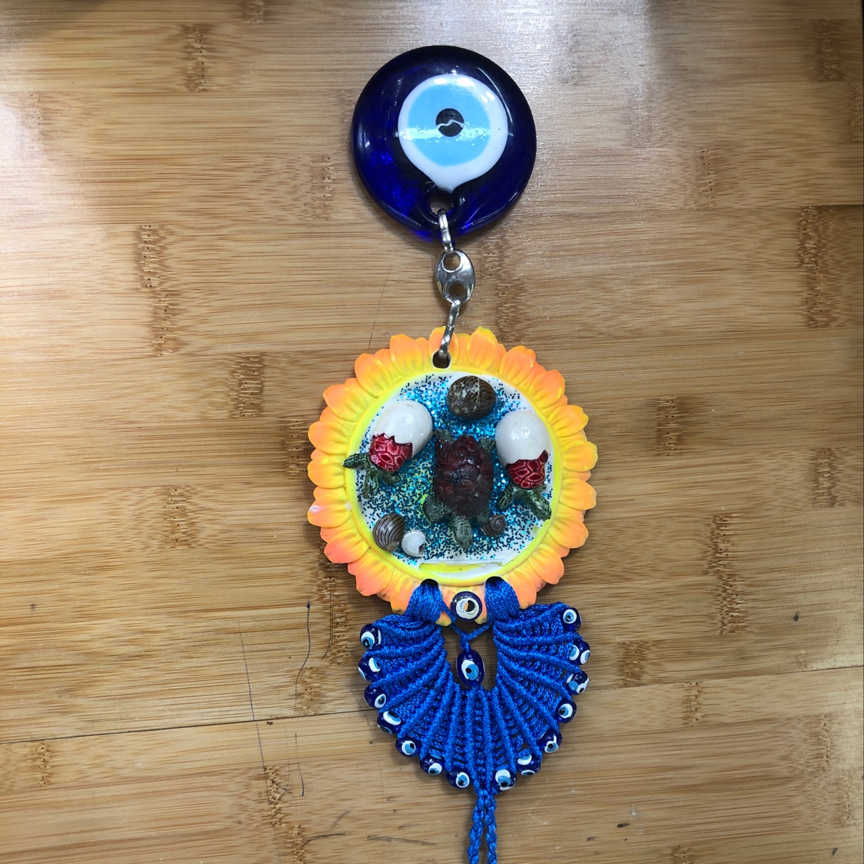 Sun God eye pendant thumbnail