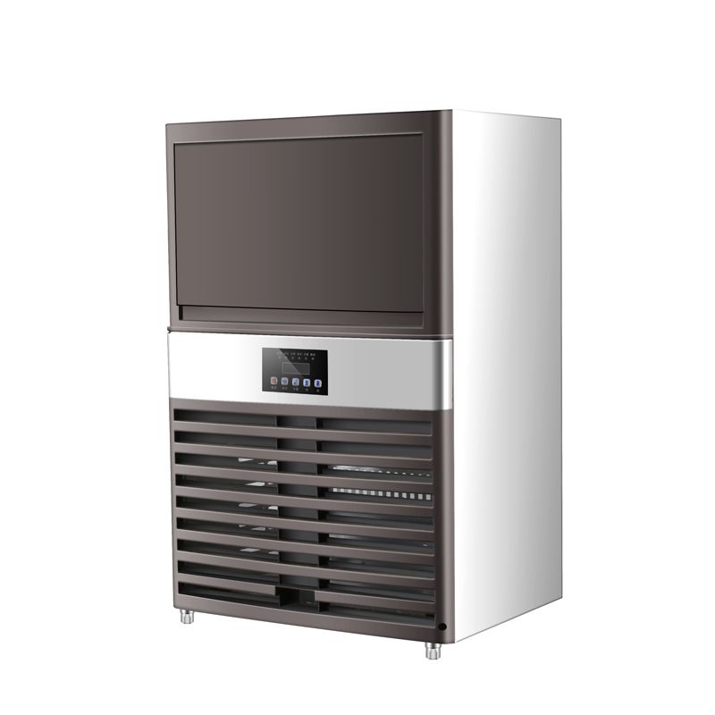 全自动制冰机商用冰块机 奶茶店方块冰小型40kg制冰机详情图1