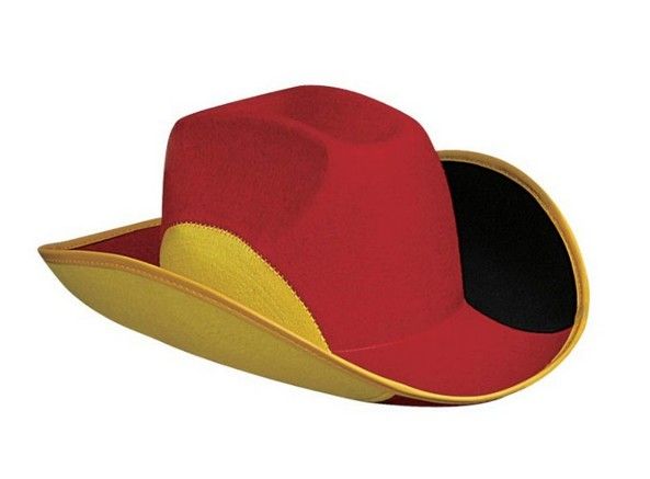 Three-color non-woven fabric World Cup fan hats pic 1