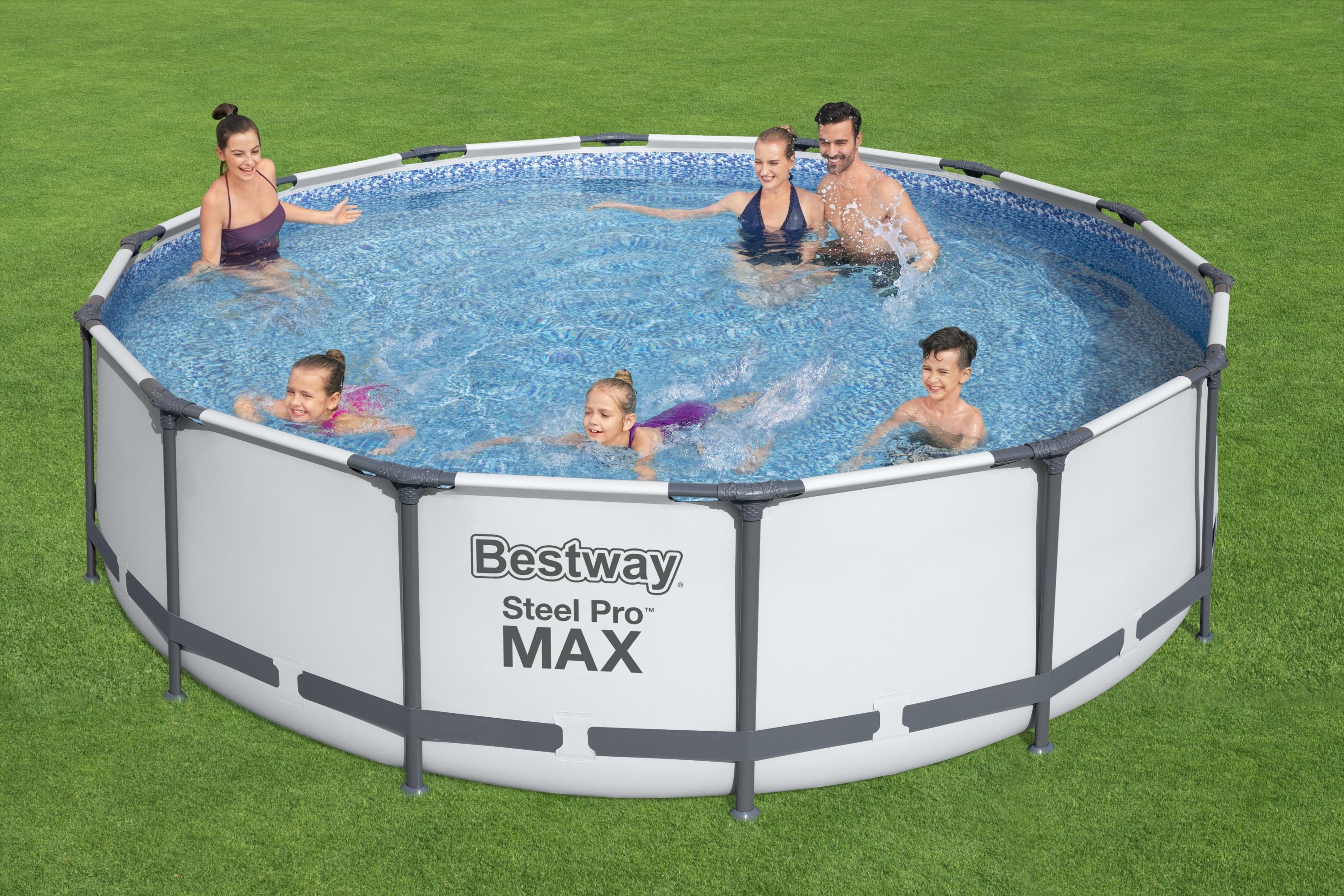 Steel Pro MAX™ 14'*42"/4.27m x 1.07m 56950 round stand sink set thumbnail