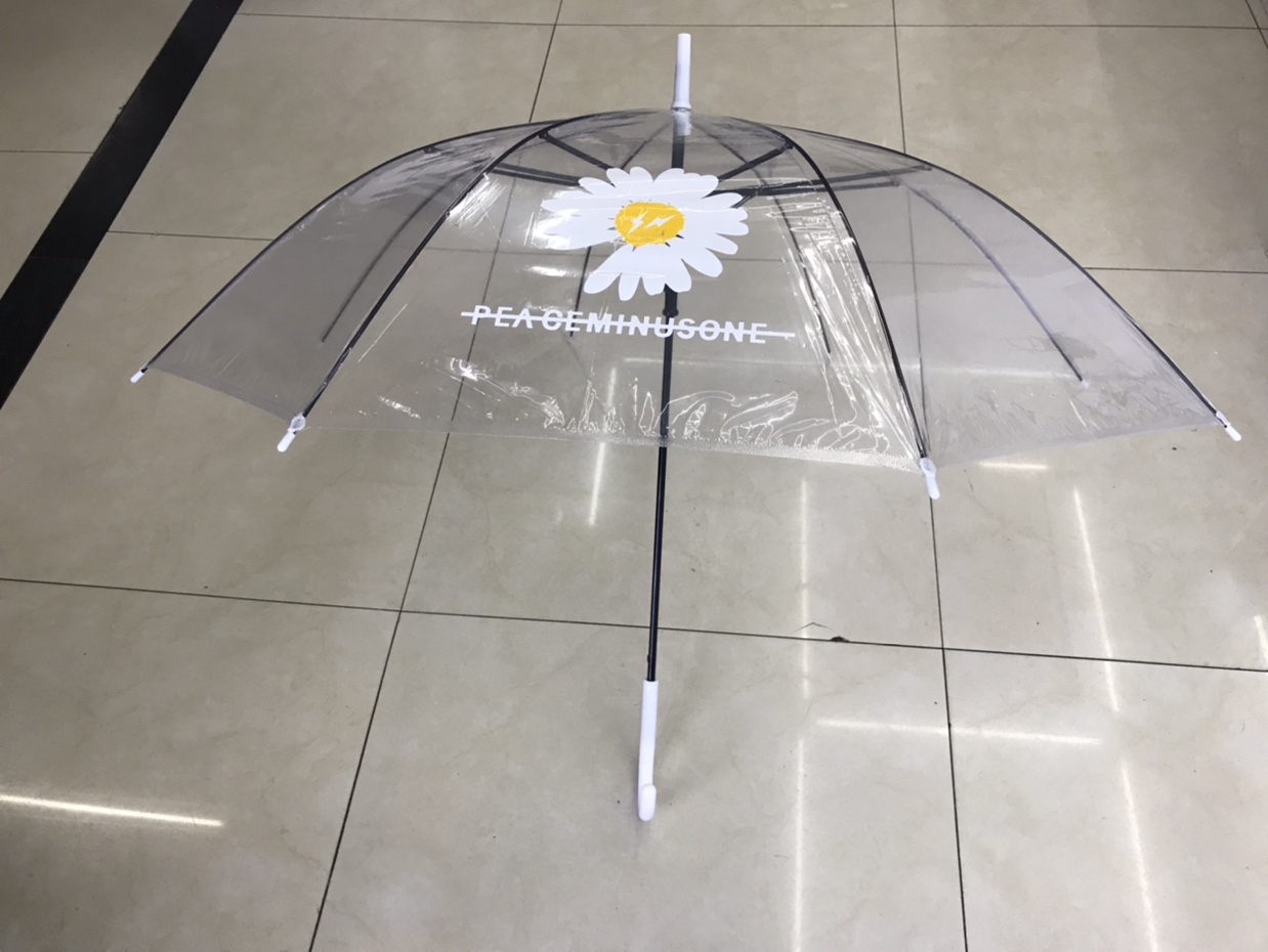 Small Daisy transparent umbrella thumbnail