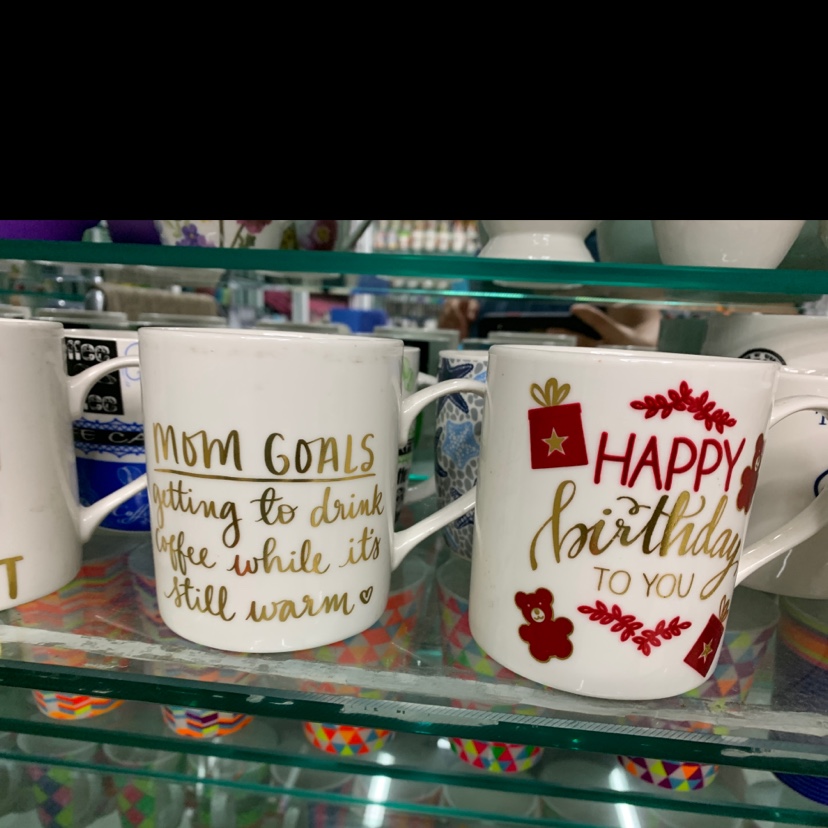 Ceramic cup, Happy birthday cup details Picture