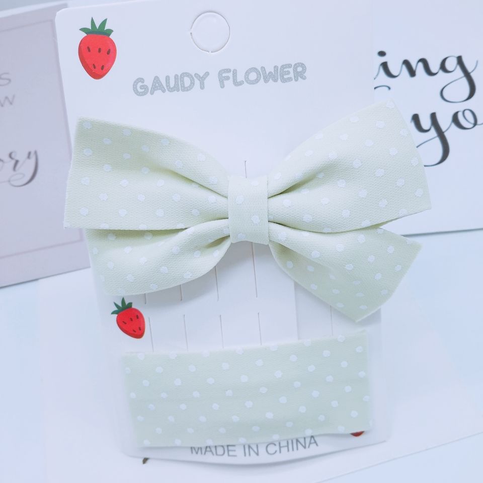 Simple little hair clip Korean girl beautiful clip bangs fresh bow cute hair clip Princess clip duck Application Scenario