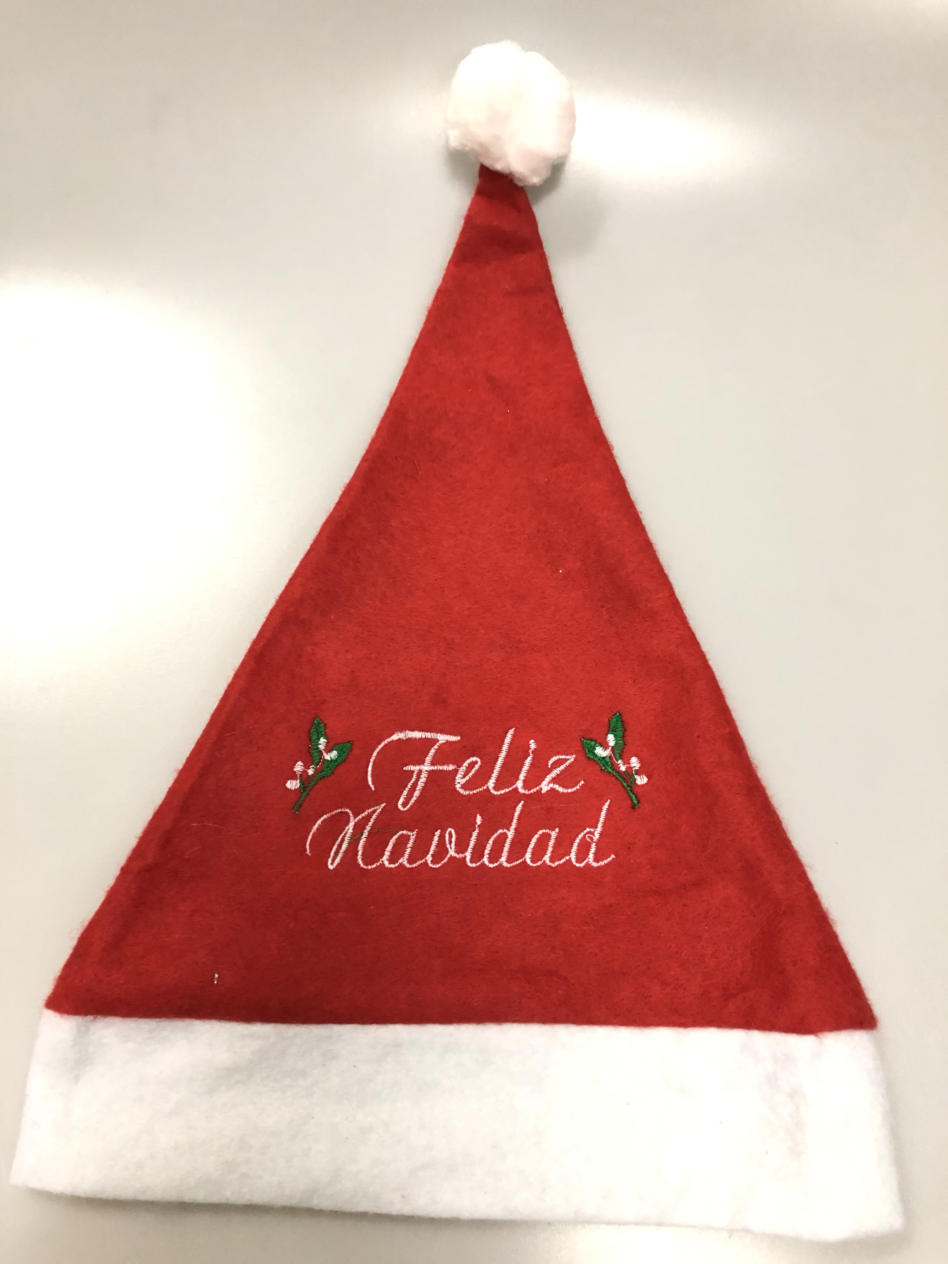 Embroidered Christmas hat, Western-style Christmas hat details Picture