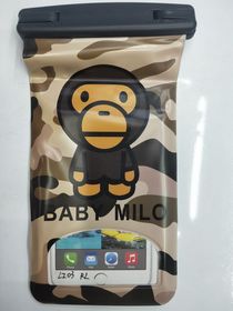 Mobile phone waterproof bag PVC waterproof bag LZ03 cartoon mobile phone waterproof bag little ape man